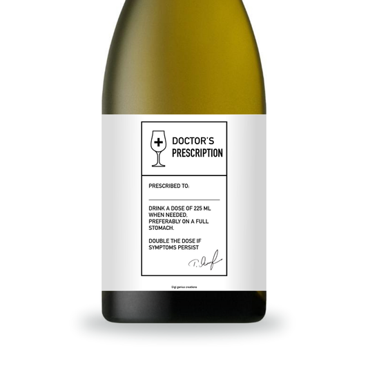 Wine label | Doctor's prescription