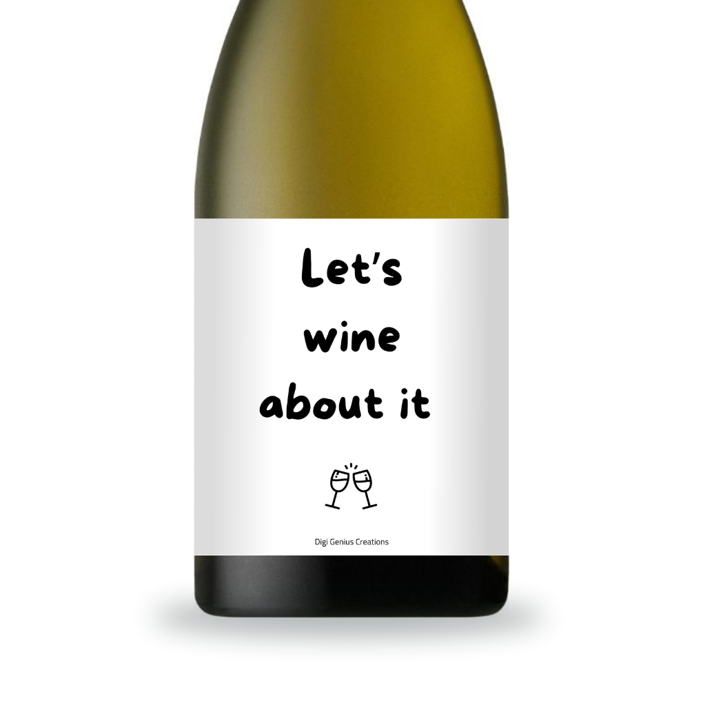 Wine label | Let's wine about it