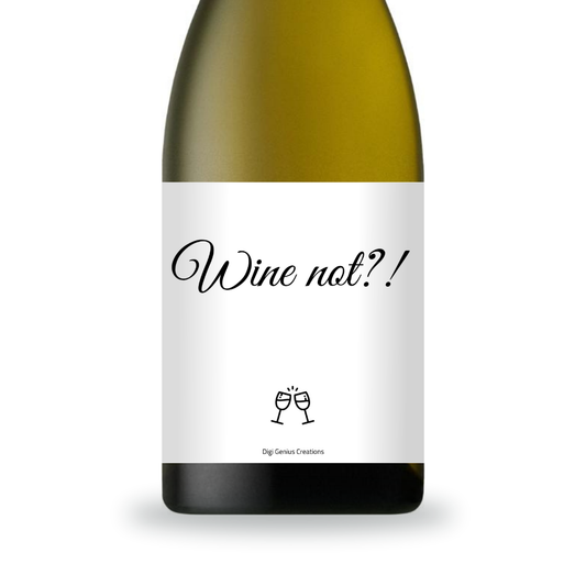 Wine label | Wine not?