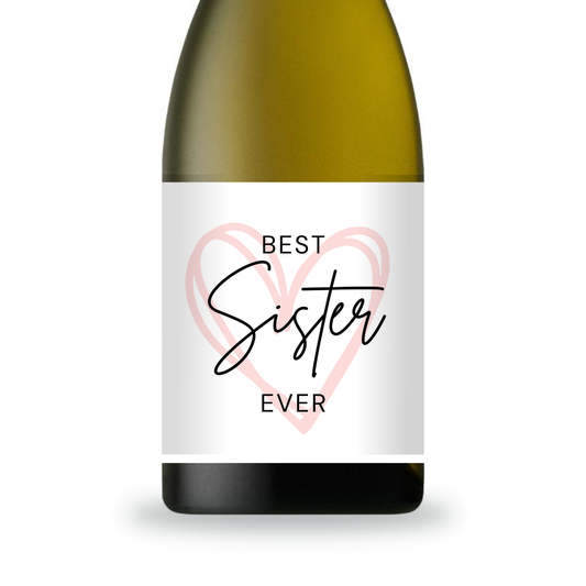 Wine label | Best Sister ever