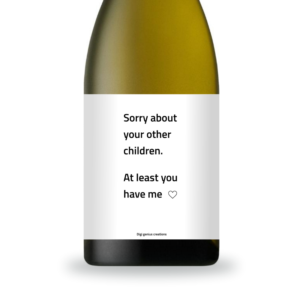 Wine label | At least you have me