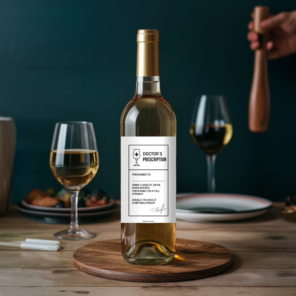 Wine label | Doctor's prescription