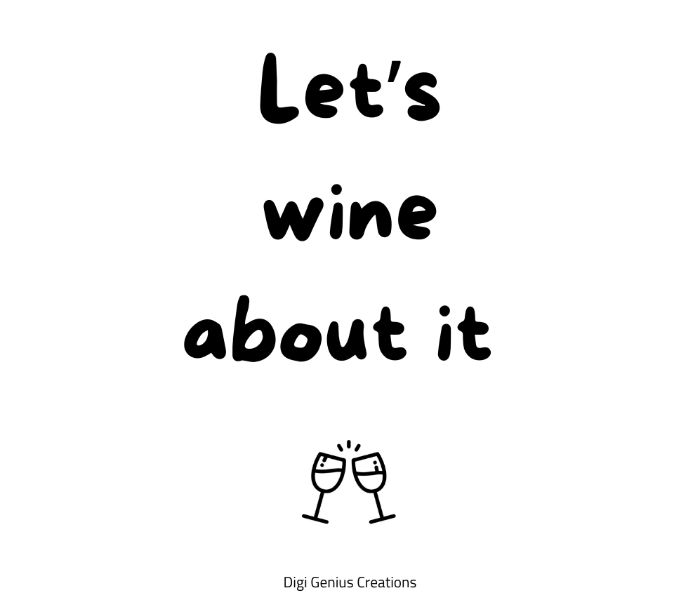 Wine label | Let's wine about it